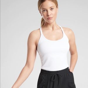Athleta “Renew Support Top” white medium